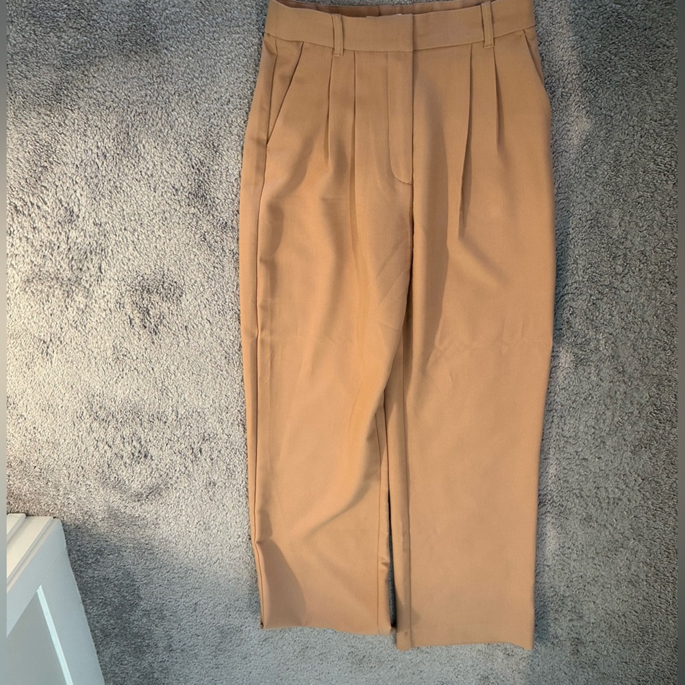 Abercrombie & Fitch - High Rise Wide Leg Tailored Pant - 27 Long